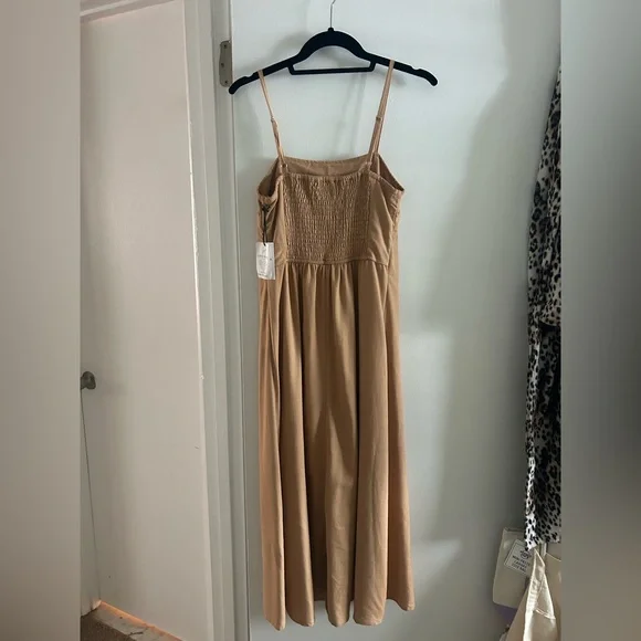 Japna • Linen Blend Midi Dress NWT - Picture 3 of 4